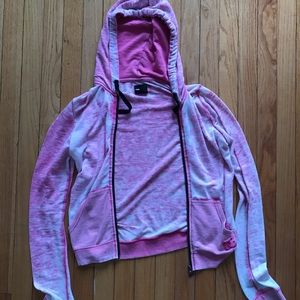 DC women’s athletic zip up hoodie